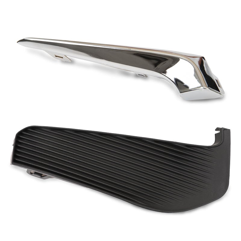 BXZ Front Fog light Bezel Bumper Insert Outer Grille Chrome Trim RH Right Passenger For Chevy Malibu 2016 2017 2018 - Image 1
